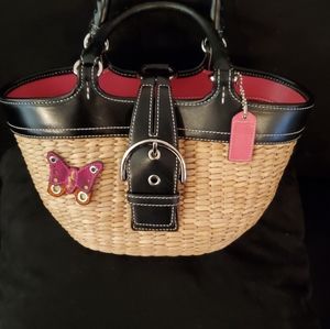 Authentic Coach Vintage Ltd. Edition basket purse. #L3K-5270 mint condition